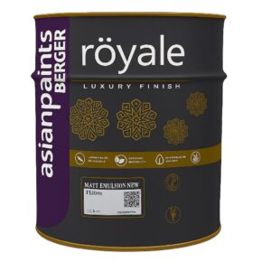 Asian Paints Royale Luxury Matt Emulsion 1L, W2 Base