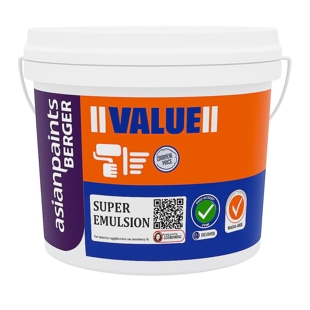 Asian Paints Berger 4L Value Super Emulsion 29 - Off White UAE