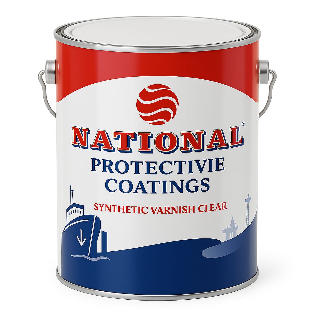 National Synthetic Varnish Gloss I 3.6L, Clear UAE
