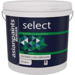 Buy Asian Paints Berger Eggshell Emulsion Silk 18L, W1 online in UAE