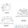Jaquar  Rimless Wall Hung WC - White View 3