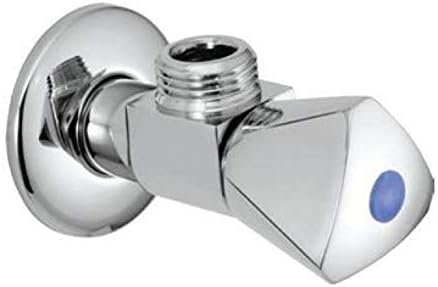 Jaquar (AQT-CHR-3057P) Angle Valve with Triangular Handle & Wall Flange - Chrome UAE