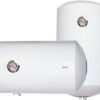 Zenith 80 Liters Water Heater, Horizontal, Easy Maintenance, External Temperature Regulation, Enameled Steel Tank, Energy Efficient, 1.2kW 230V, 5 Years Warranty Made in UAE View 2