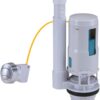 WC flash tank fitting - Toilet Flushing Mechanism Bottom Inlet 3/8" View 2