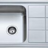 Milano - 600mm Lay On DB/SD Kitchen Sink View 2