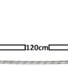 Royal Apex 2 Pcs Stainless Steel Flexible Hose Pipe | SS Mesh Braided with 1/2 to 1/2 Inch Brass Female Threaded Nut | Water Heater Hose 120,90,60,45,30cm (60cm (1/2" to 1/2")) View 6