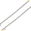Royal Apex 2 Pcs Stainless Steel Flexible Hose Pipe | SS Mesh Braided with 1/2 to 1/2 Inch Brass Female Threaded Nut | Water Heater Hose 120,90,60,45,30cm (60cm (1/2" to 1/2"))