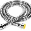 Rubik 1.5 Meter Stainless Steel Braided Hose Hot Cold Water Flexible Plumbing Pipe 1/2inch for Bathroom Kitchen Sink Water Inlet Hoses Suitable for Toilet Taps Water Heaters View 2