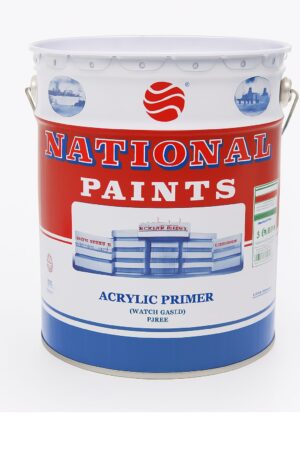 Buy National Paints 18L Acrylic Primer – White online in UAE