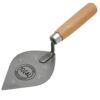 3" Point-Nosed Mason Trowel - Beige/Silver View 2