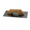 Steel Gurmala with Wooden Handle View 3