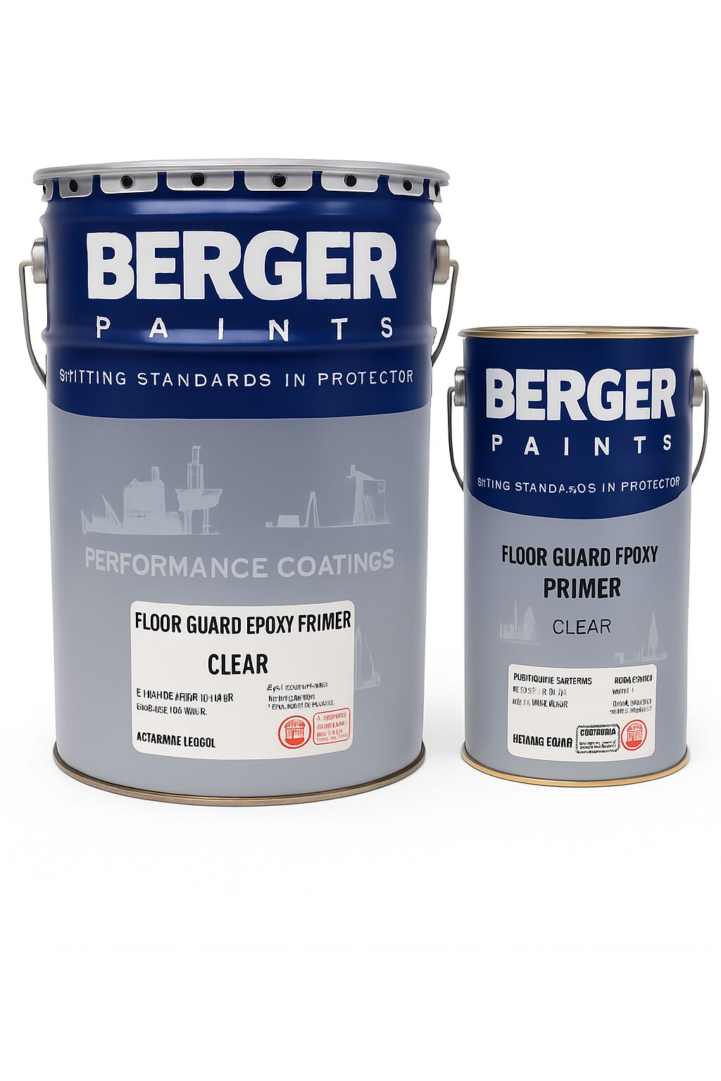 Asian Paints Berger Floor Guard Epoxy Primer White UAE