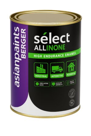 Buy Asian Paints Berger Select All In One Enamel 900ml – 815 Cream. online in UAE