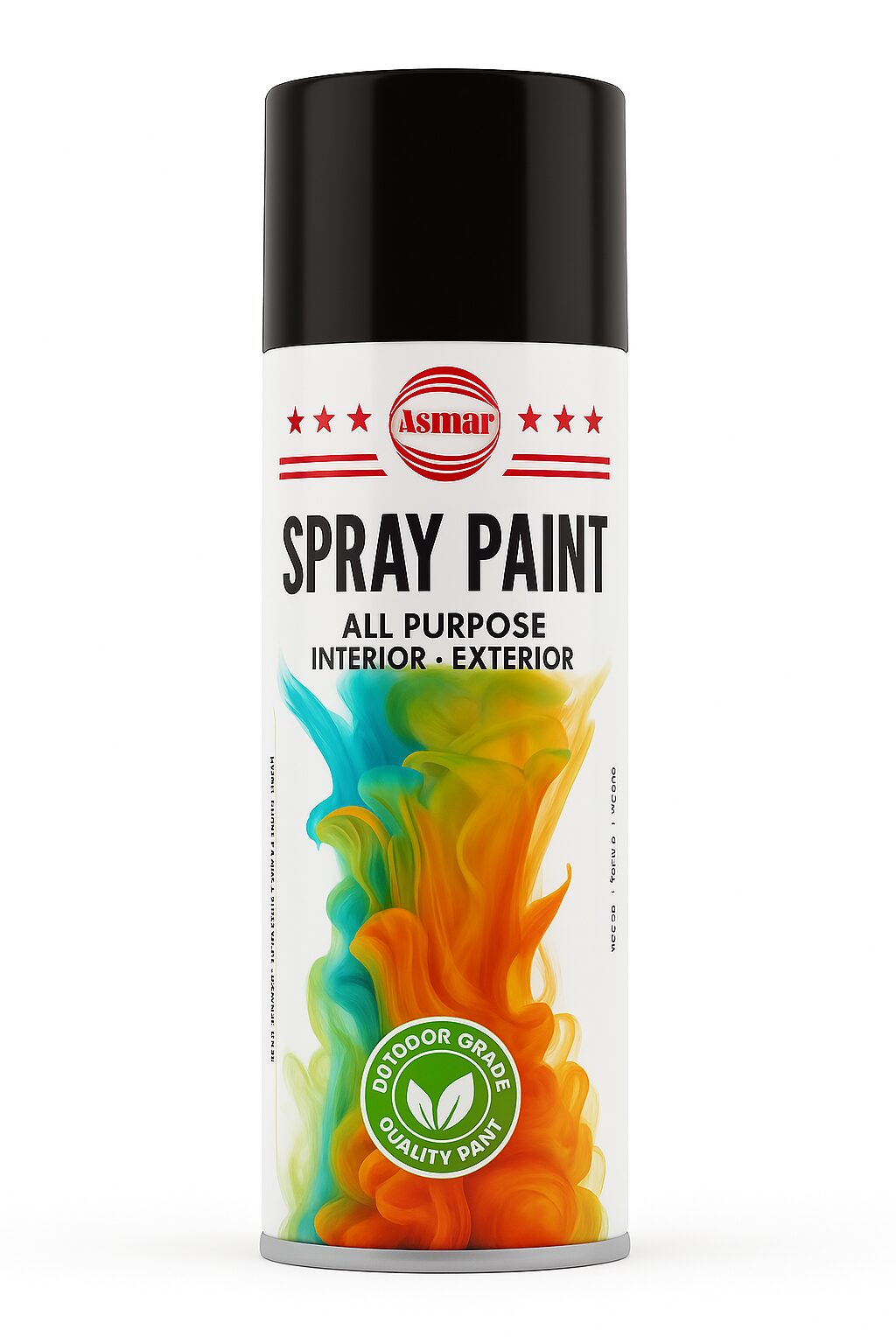 Asmaco 400ml All Purpose Spray Paint - Black UAE