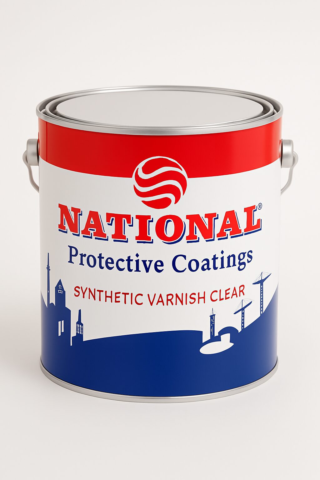 National Synthetic Varnish Gloss I 1L - Clear UAE