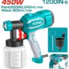 Total TT3506 450W 0.1-0.2 Bar Spray Gun View 3
