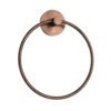 Towel Ring Round - Antique Copper