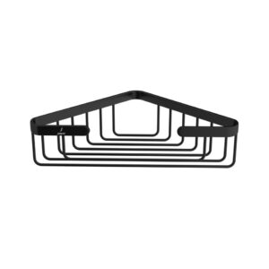 Buy JAQUAR Corner Shower Basket – Black Matt online in UAE