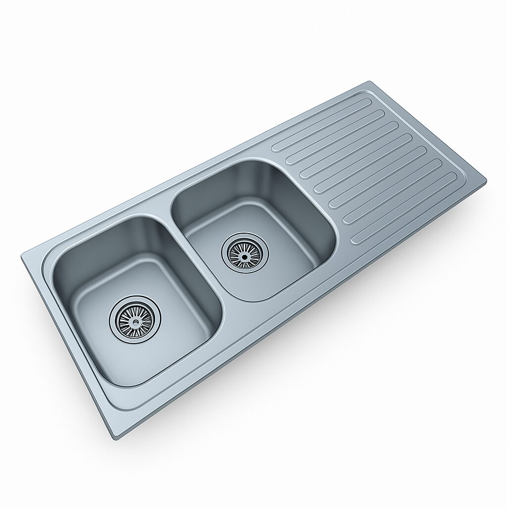 Milano -118 x 48 x 15mm DB/SD Kitchen Sink UAE