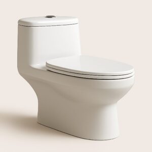 Buy Milano 180mm P-Trap Water Closet – White -0098 140500100459 online in UAE