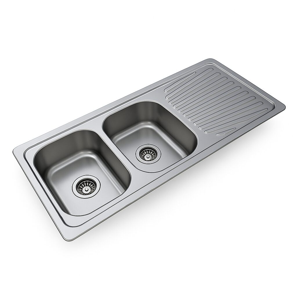 Milano Eco-120 x 60mm DB/SD Kitchen Sink UAE