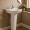 Milano Charming Ceramic Wash Basin with Pedestal 140500200895