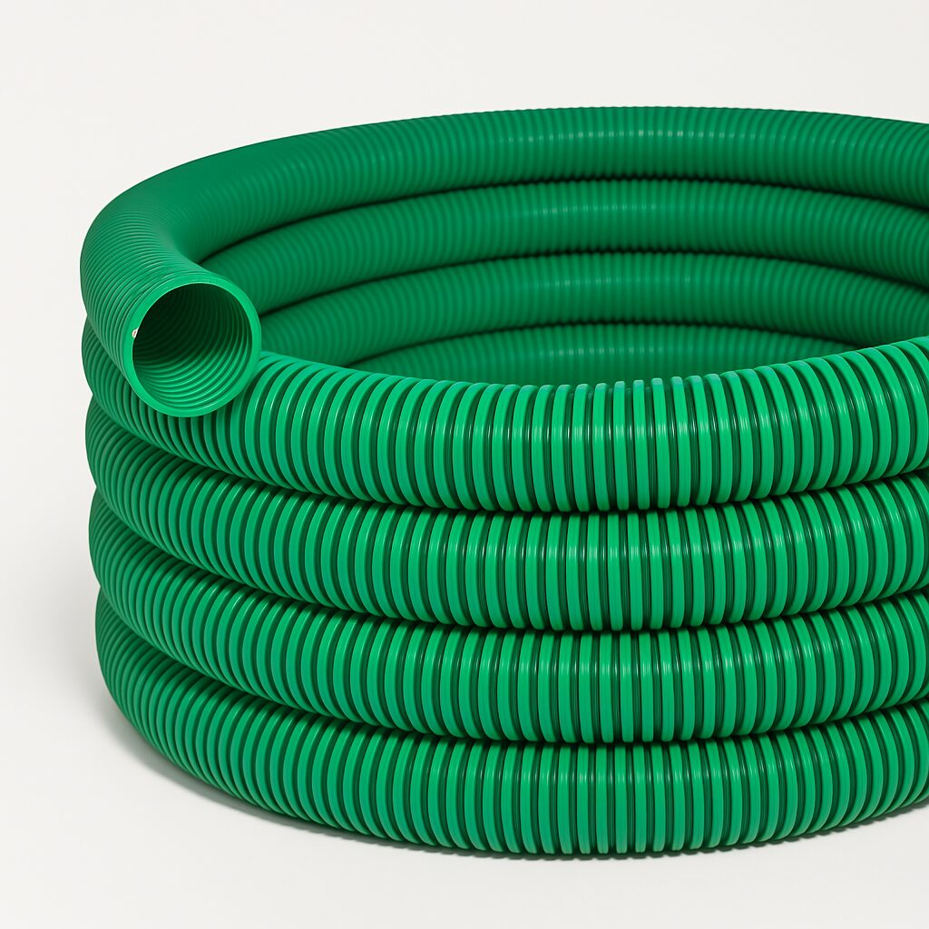 Olive Green Suction Hose 2.5" x 30M UAE