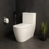 Milano 2062 (1738) 140500100356 Water Closet with Tank - White View 3