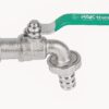 Raktherm 1/2" Silver Coated Hose Garden Tap View 2