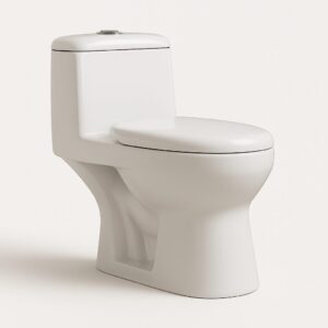 Buy Milano European 720 x 370 x 770mm Stainless Steel Water Closet with Seat Cover 140500100225 online in UAE