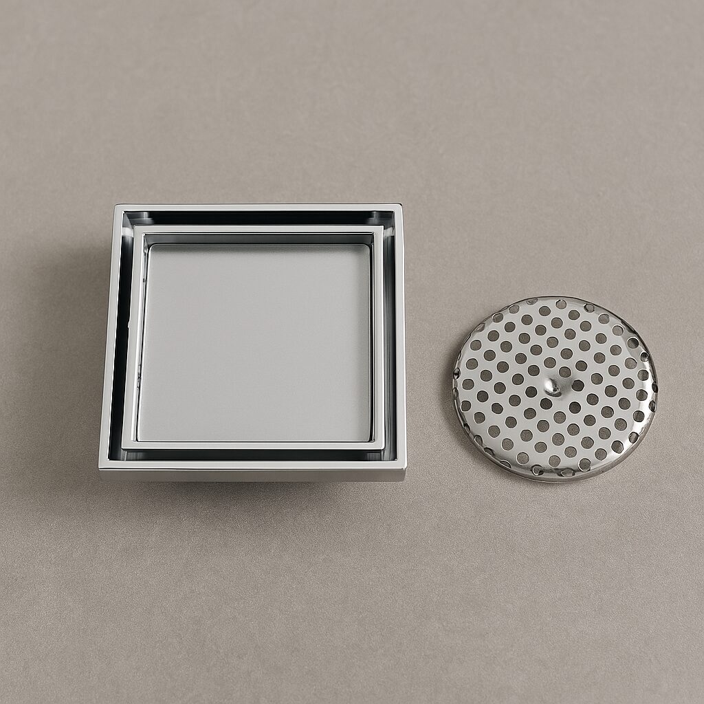 Milano -10 x 10cm Heavy Duty Concealed Floor Drain UAE