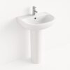 Essco Jaquar (220 mm Strap) Bowl With Cistern For Coupled WC - White View 2
