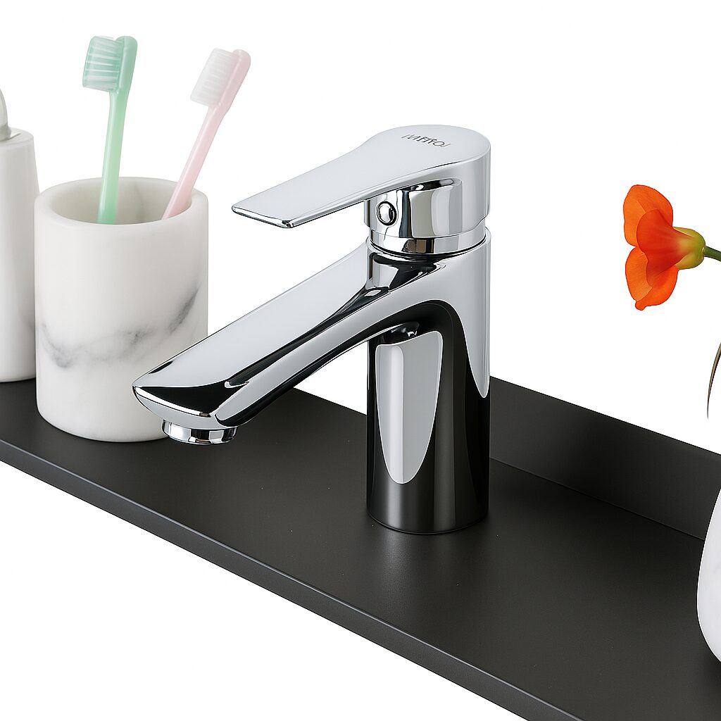 Milano Charming -Wash Basin Mixer with Pop Up Waste UAE