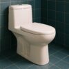 Milano European 720 x 370 x 770mm Stainless Steel Water Closet with Seat Cover 140500100225 View 2