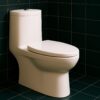 Milano S-Trap Water Closet With Tank - White 1058 140500100100 View 2
