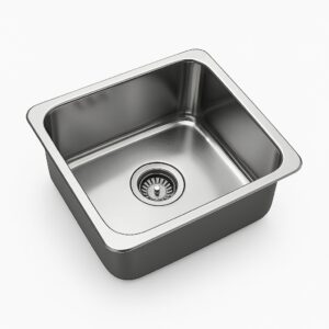 Buy Milano -SB/SQ Stainless Steel Kitchen Sink online in UAE
