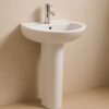 Milano ON-0013 140500200364 Wall Hung Wash Basin - White View 2