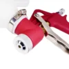 Aluminum Alloy Air Hopper Spray Gun, Paint Texture Tool for Drywall Wall Painting, Includes 3 Nozzles, Adjustable 4-8 Bars, 6L Volume View 4