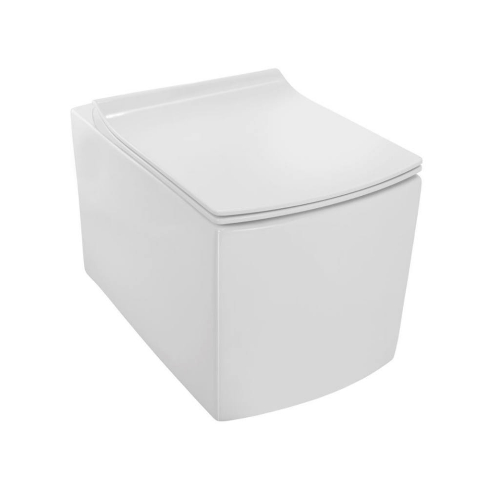 Jaquar Rimless Wall Hung WC - White - UAE
