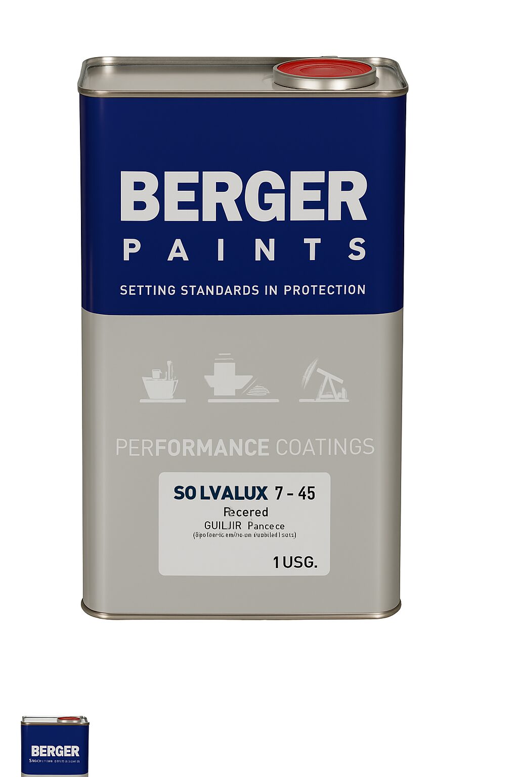Asian Paints Berger Solvalux 7 45 Epoxy Thinner - UAE