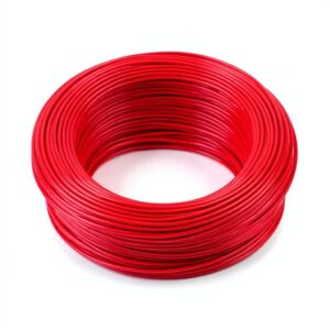 Buy Oman 6mm x 100 Yard PVC Single Core Cable – Red online in UAE