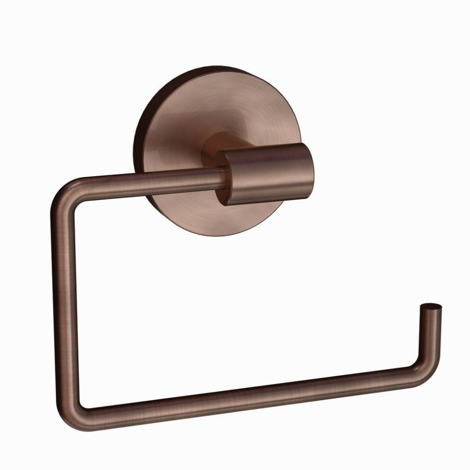 Jaquar Stainless Steel Lid Toilet Paper Holder - antique-copper UAE