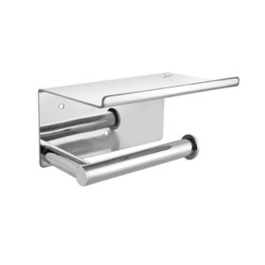Buy Jaquar Toilet Paper Holder With Shelf – Chrome online in UAE