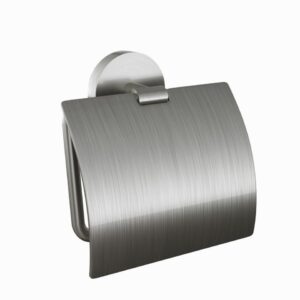 Buy Jaquar Stainless Steel Lid Toilet Paper Holder – Chrome – stainless-steel online in UAE