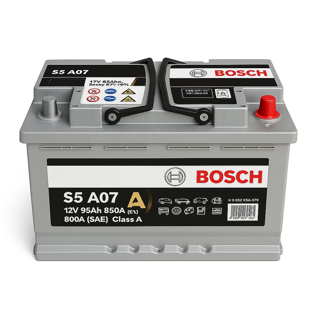 Bosch AGM 12V 95AH Battery 0092S5A070 UAE