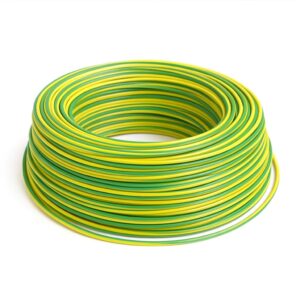 Buy Ducab 1.5mm x 100 Yard PVC Single Core Cable – Yellow Green online in UAE