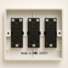 Ariacol 10A 3 Gang 1 Way Switch View 2