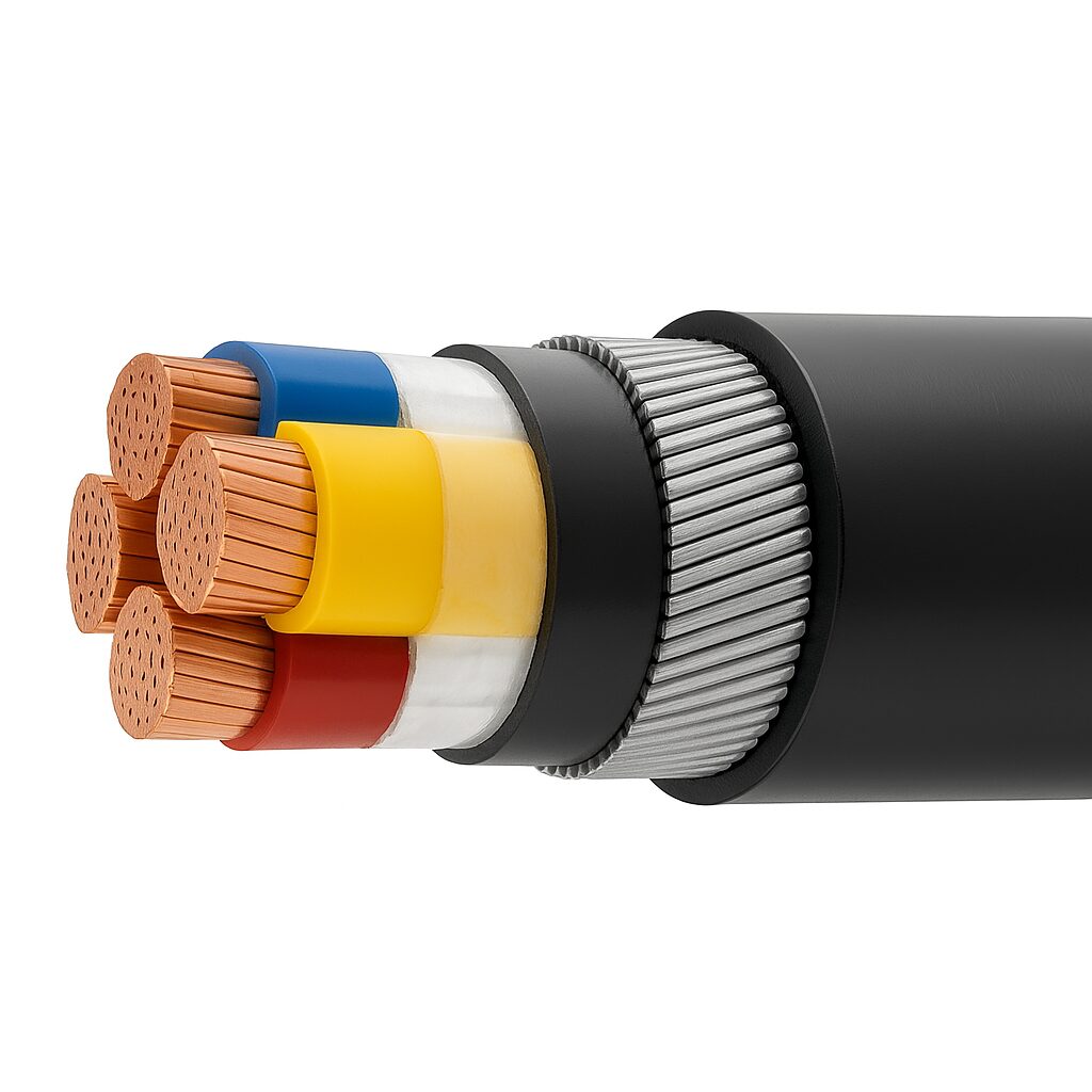 National 25mm x 4 Core Armoured Cable - Per Meter UAE