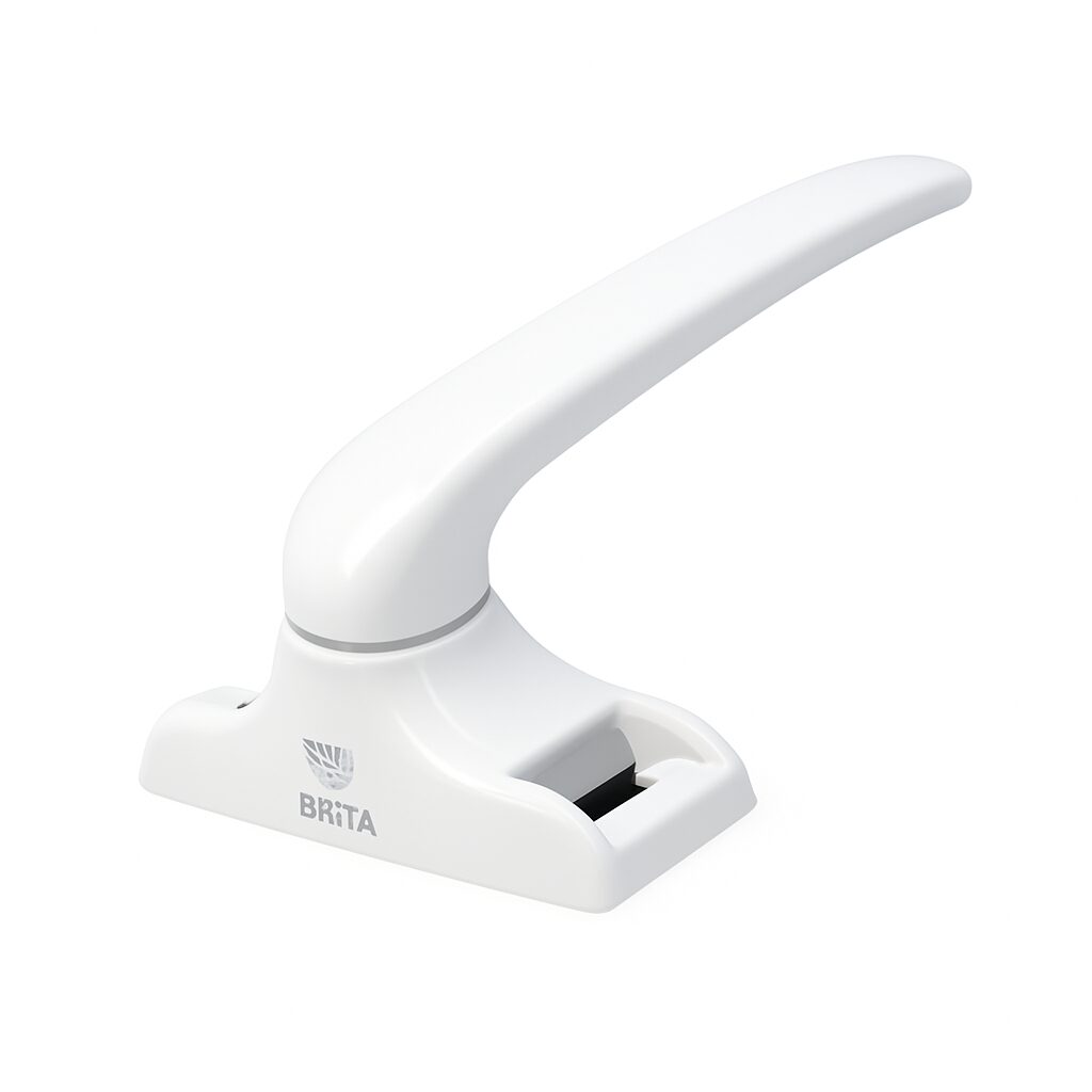 Aluminium Door Handle White 6" UAE