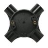 Decoduct PVC 4 Way Circular Junction Box View 3